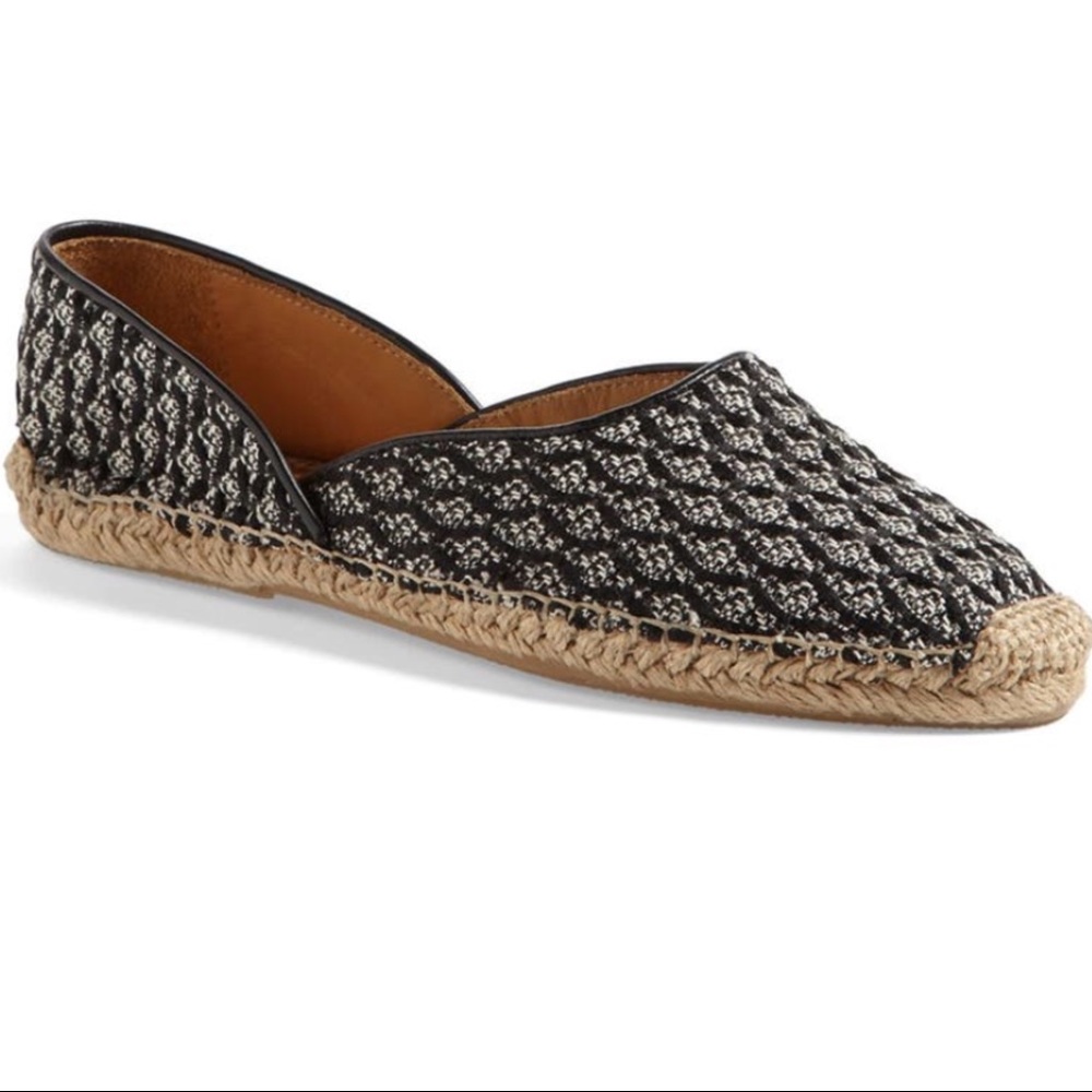 Rag & Bone Georgie Woven Espadrille Flats 7M